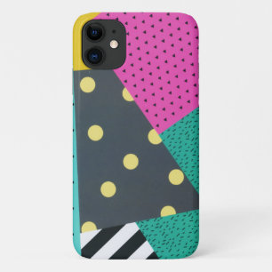 Modern stijlvol Geometric Lines Pattern Case-Mate iPhone Case