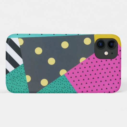 Modern stijlvol Geometric Lines Pattern Case-Mate iPhone Case (Achterkant (horizontaal))