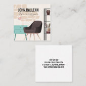 Modern stijlvol interieur design Visitekaartje (Voorkant / Achterkant)