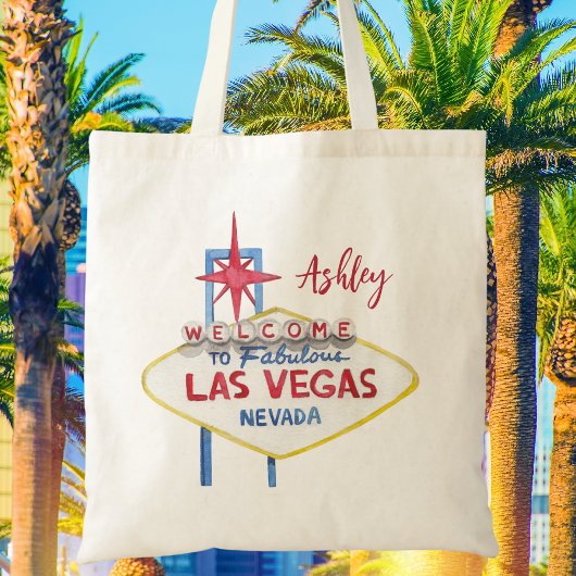 Modern stijlvol Las Vegas Tote Bag