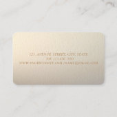 Modern Stijlvol, Makeup Kunstenaar, Lips Visitekaartje (Achterkant)