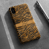 Modern stijlvol meisje Case-Mate iPhone case