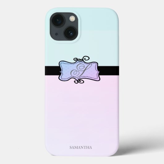 Modern stijlvol meisje Stripe Case-Mate iPhone Case (Achterkant)