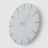 Modern stijlvol minimalistisch grote klok (Hoek)