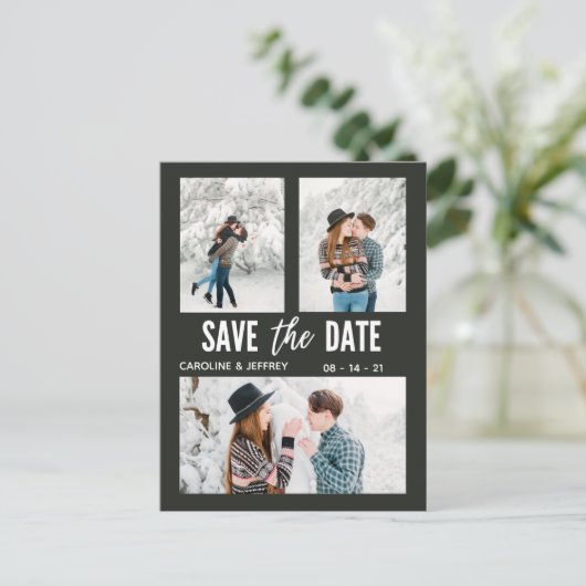 modern, stijlvol multi-foto, sla het briefkaart va (Staand voorkant)