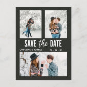 modern, stijlvol multi-foto, sla het briefkaart va (Voorkant)