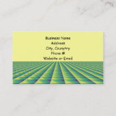 Modern stijlvol ontwerp visitekaartje (Achterkant)