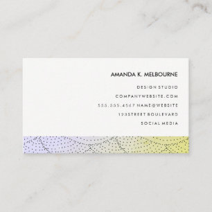 Modern stijlvol patroon visitekaartje