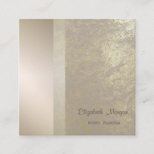 Modern stijlvol, professioneel meetkundig vierkante visitekaartje