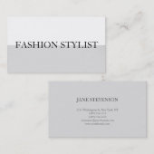 Modern Stijlvol professioneel Visitekaartje (Voorkant / Achterkant)