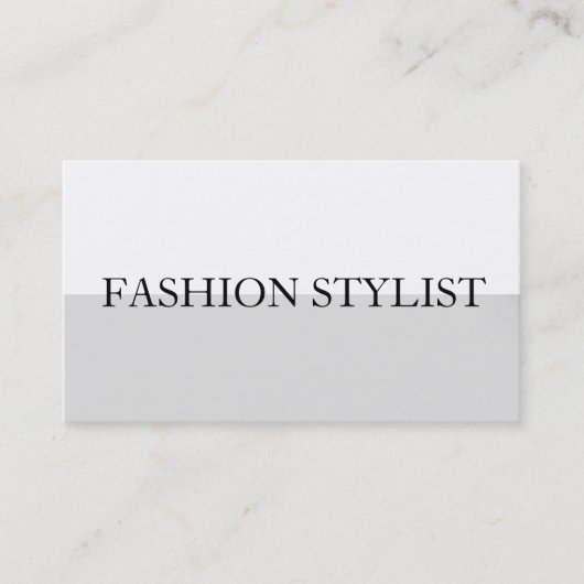 Modern Stijlvol professioneel Visitekaartje (Voorkant)