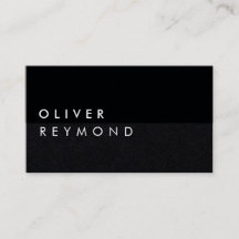 Modern & stijlvol professioneel zwart-op-zwart