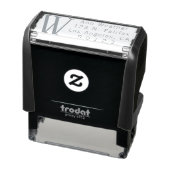 Modern stijlvol retouradres zelfinktende stempel (Product)