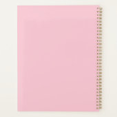 Modern stijlvol, schattig, elegant eigentijds voor planner (Achterkant)