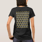 Modern Stijlvol Schattige Kleurrijke Vrouwen T-shirt (Achterkant)