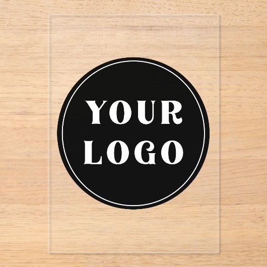 Modern, stijlvol, stijlvol en  acryl uitnodigingen (Voorkant)