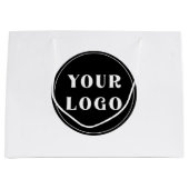 Modern, stijlvol, stijlvol en  groot cadeauzakje (Voorkant)