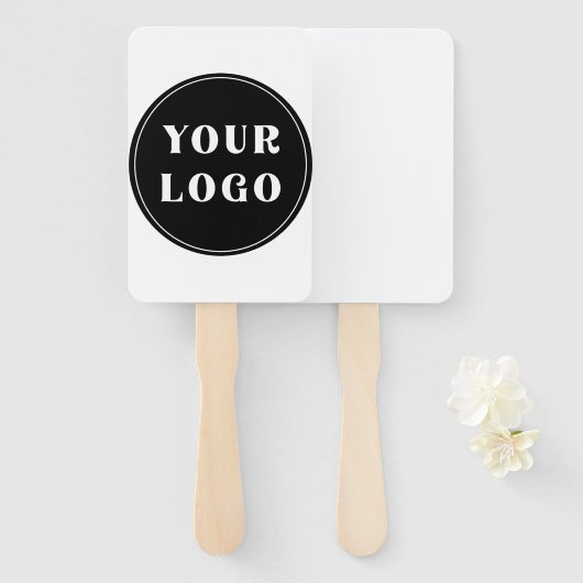 Modern, stijlvol, stijlvol en handwaaier (Voorkant en achterkant)