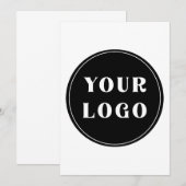 Modern, stijlvol, stijlvol en  kaart (Voorkant / Achterkant)