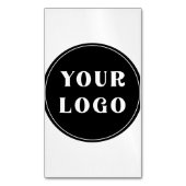 Modern, stijlvol, stijlvol en  magnetisch visitekaartje (Voorkant Verticaal)