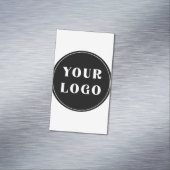 Modern, stijlvol, stijlvol en  magnetisch visitekaartje (Voorbeeld)