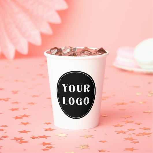 Modern, stijlvol, stijlvol en  papieren bekers (Insitu)