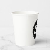 Modern, stijlvol, stijlvol en  papieren bekers (Rechts)