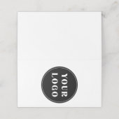 Modern, stijlvol, stijlvol en plaatskaartje (Buitenkant ongevouwen)