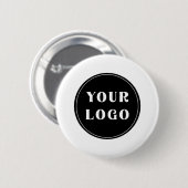 Modern, stijlvol, stijlvol en  ronde button 5,7 cm (Voorkant /achterkant)