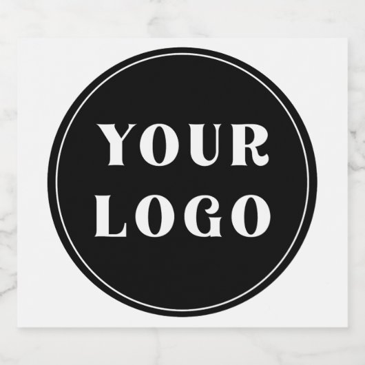 Modern, stijlvol, stijlvol en sparkling wijnetiket (Enkel label)