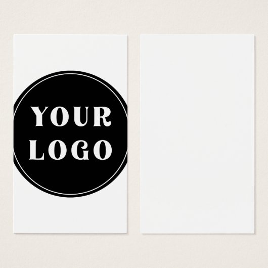 Modern, stijlvol, stijlvol en  visitekaartje (Voorkant /achterkant)