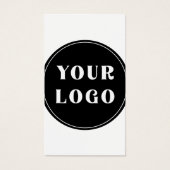 Modern, stijlvol, stijlvol en visitekaartje (Voorkant)