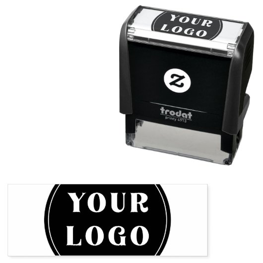 Modern, stijlvol, stijlvol en   zelfinktende stempel (In situ)