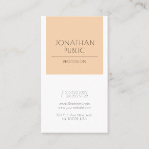 Modern stijlvol, stijlvol, stijlvol laagje in Tren Visitekaartje