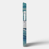 Modern Stijlvol, strand, zie, ananas Case-Mate iPhone Case (Achterkant / Links)