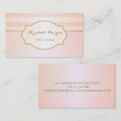 Modern stijlvol strips, Lijst Visitekaartje (Voorkant / Achterkant)