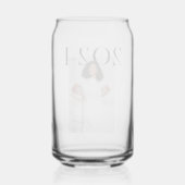 Modern stijlvol tijdschrift | Afstuderen Foto Blikvorm Glas (Achterkant)