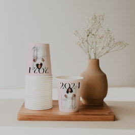 Modern stijlvol tijdschrift | Afstuderen Foto Papieren Bekers