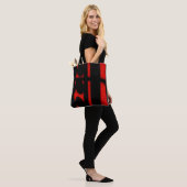 Modern stijlvol tote bag (Op model)