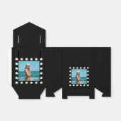 Modern stijlvol, uniek zwart vierkant foto-Lijst Bedankdoosjes (Uitgevouwen)