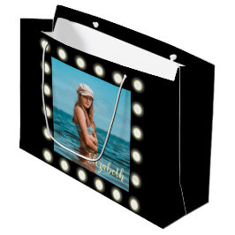 Modern stijlvol, uniek zwart vierkant foto-Lijst Groot Cadeauzakje