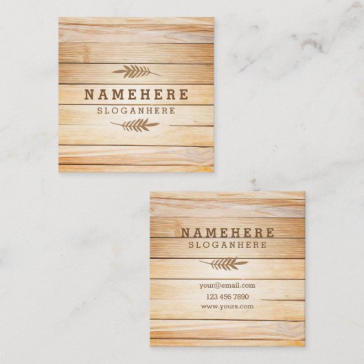 Modern Stijlvol Visitekaartje (Voorkant / Achterkant)