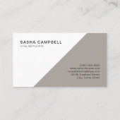 Modern Stijlvol Visitekaartje nr.1 (Achterkant)