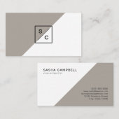 Modern Stijlvol Visitekaartje nr.1 (Voorkant / Achterkant)