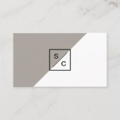 Modern Stijlvol Visitekaartje nr.1 (Voorkant)