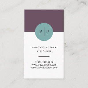 Modern Stijlvol Visitekaartje nr.2