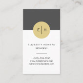 Modern Stijlvol Visitekaartje nr.2 (Voorkant)