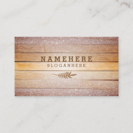 Modern stijlvol Visitekaartje van glitter