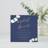 Modern Stijlvol Vrijgezellenfeest van de witte orc Kaart (Staand voorkant)