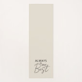 Modern stijlvol yogamat (Voorkant)